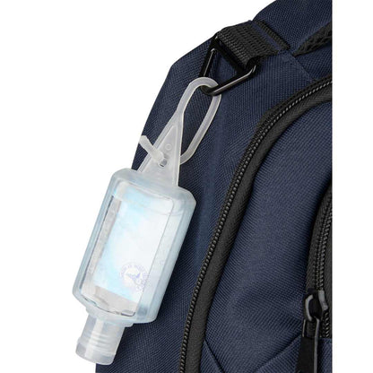 Front View of Blue Commander Recycled 16" Computer Backpack