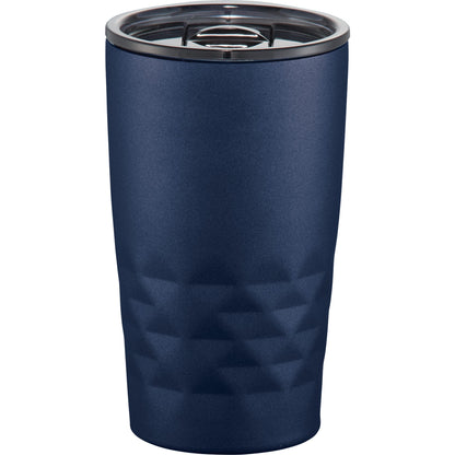 Front View of Blue Copper Vacuum Insulated K Mini Tumbler 14oz plain