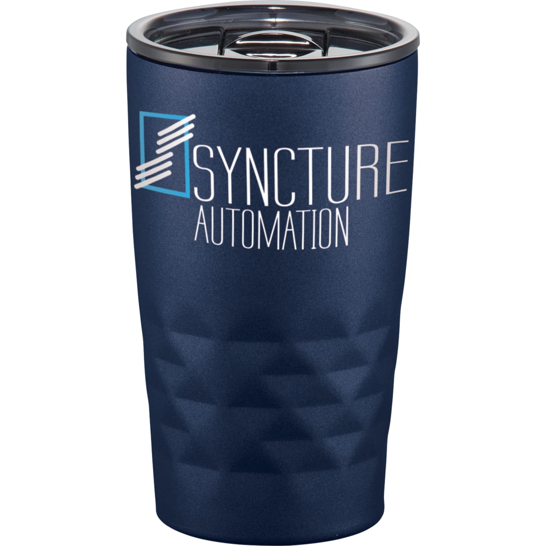Front View of Blue Copper Vacuum Insulated K Mini Tumbler 14oz
