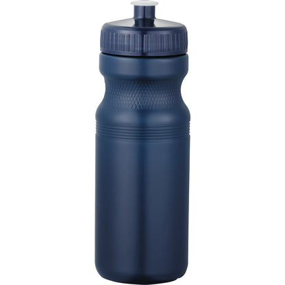 Front View of Blue Easy Squeezy Spirit 24oz Sports Bottle plain
