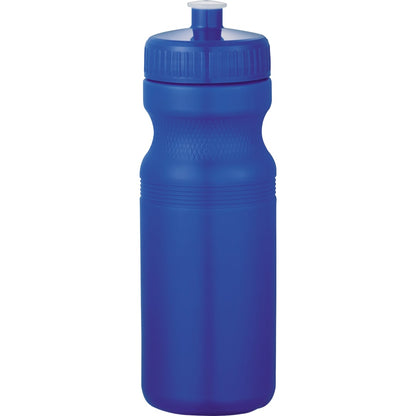 Front View of Blue Easy Squeezy Spirit 24oz Sports Bottle plain