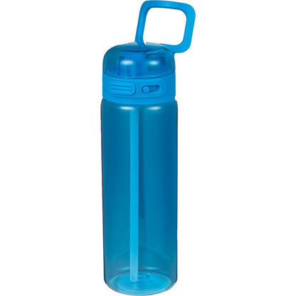 Front View of Blue Era Recycled Plastic Bottle 27oz plain