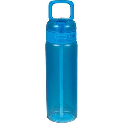 Front View of Blue Era Recycled Plastic Bottle 27oz plain