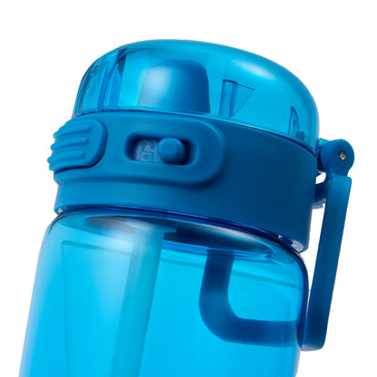 Front View of Blue Era Recycled Plastic Bottle 27oz