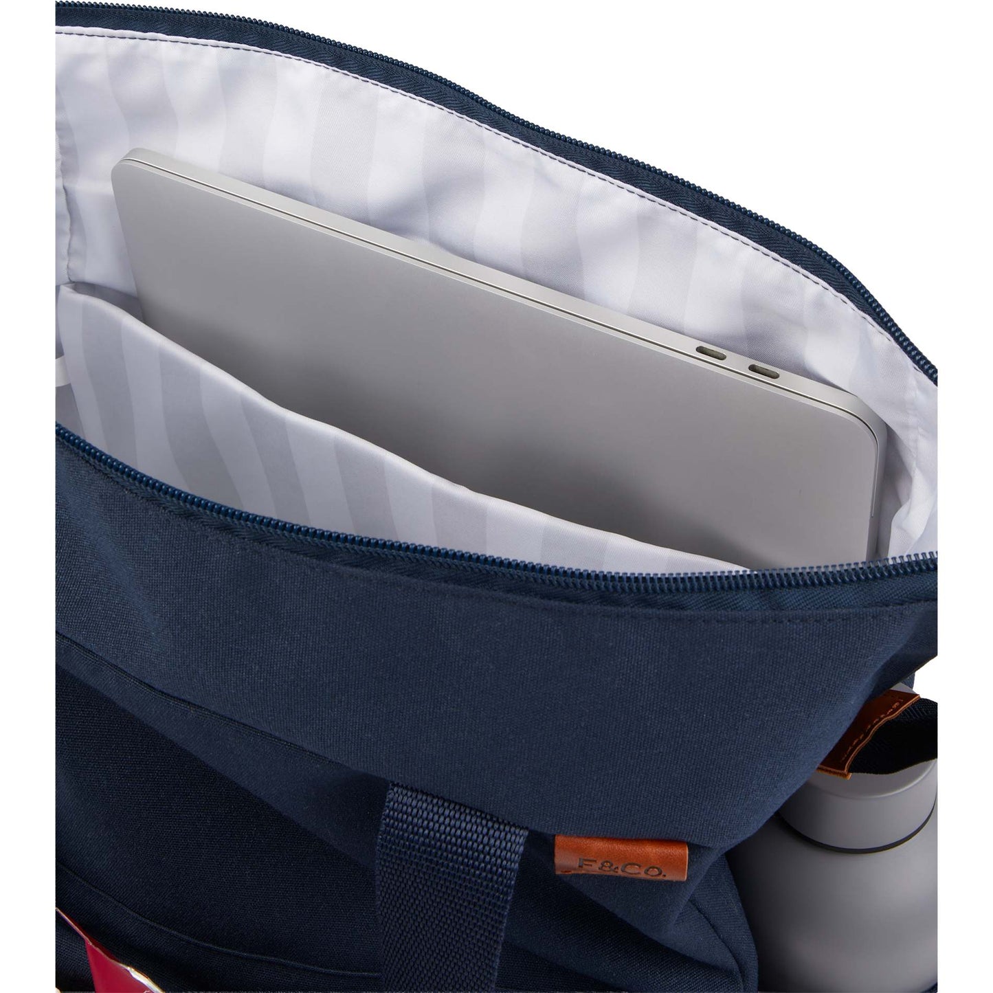Front View of Blue Field & Co Parks Backpack