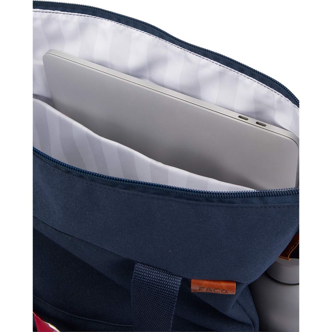 Front View of Blue Field & Co Parks Backpack