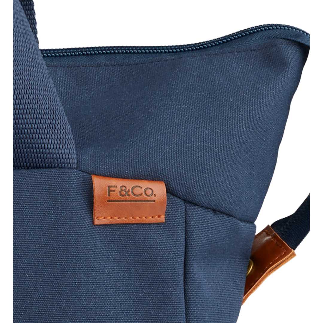 Front View of Blue Field & Co Parks Backpack