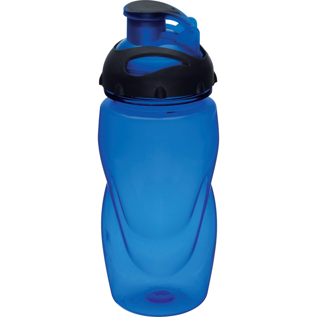 Front View of Blue Gobi 17oz Sports Bottle plain
