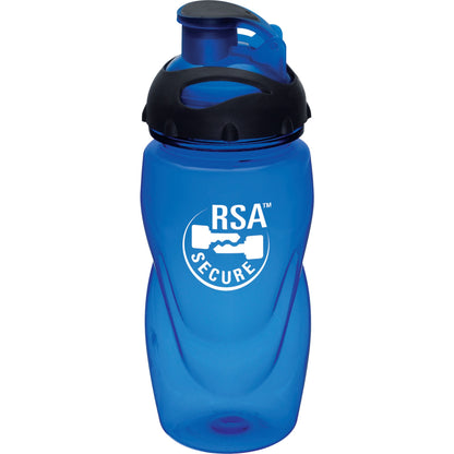 Front View of Blue Gobi 17oz Sports Bottle