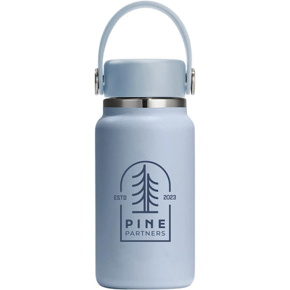 Front View of Blue Hydro Flask® Micro Hydro Bottle 200ml