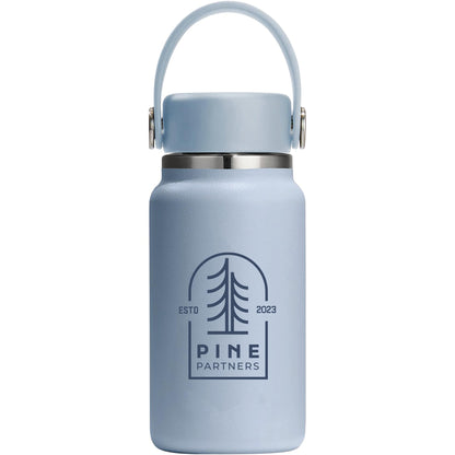 Front View of Blue Hydro Flask® Micro Hydro Bottle 200ml