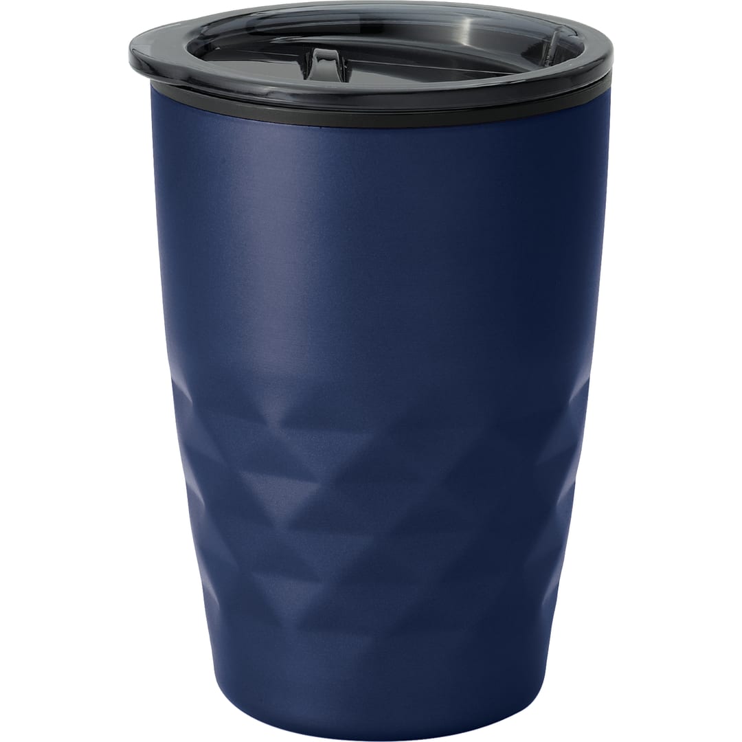 Front View of Blue Kappa 12oz Tumbler plain