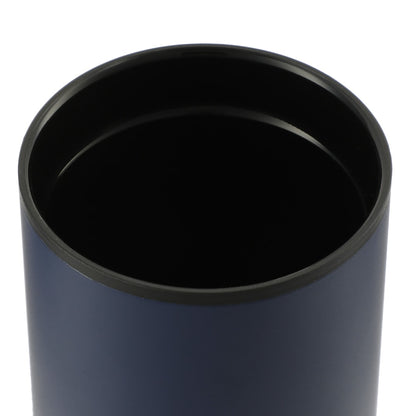 Front View of Blue Lagom 16oz Tumbler w/ SS Straw