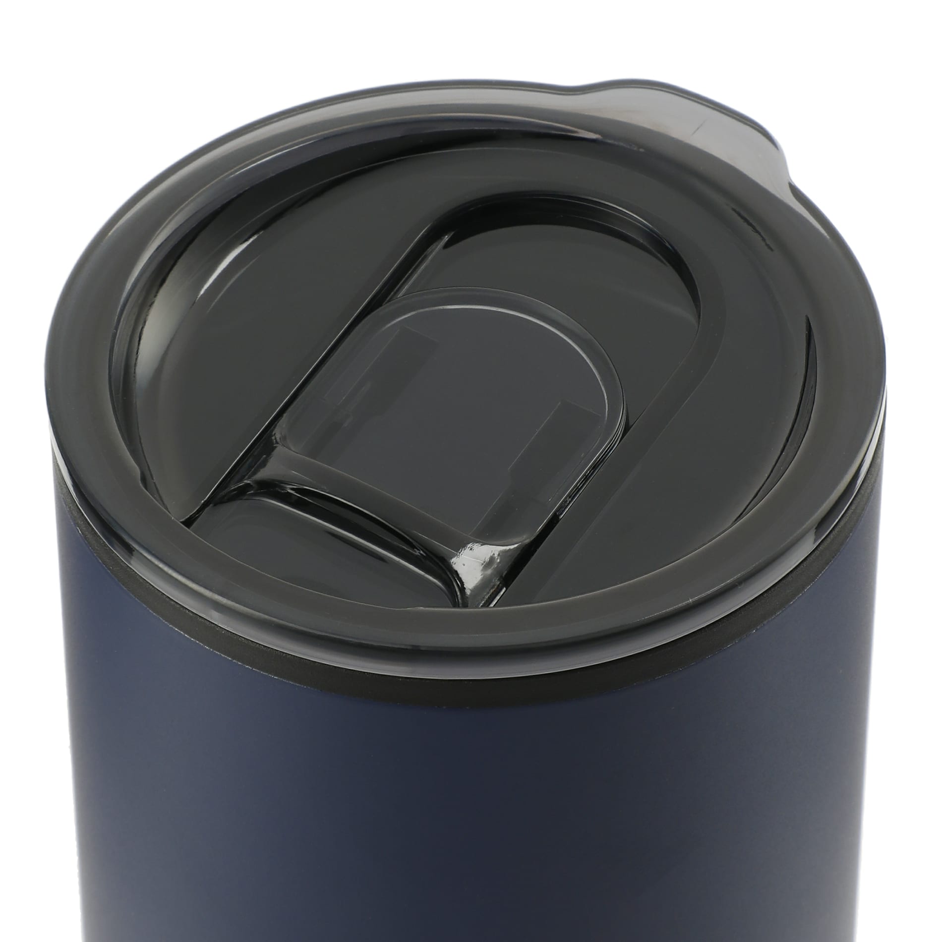 Front View of Blue Lagom 16oz Tumbler w/ SS Straw