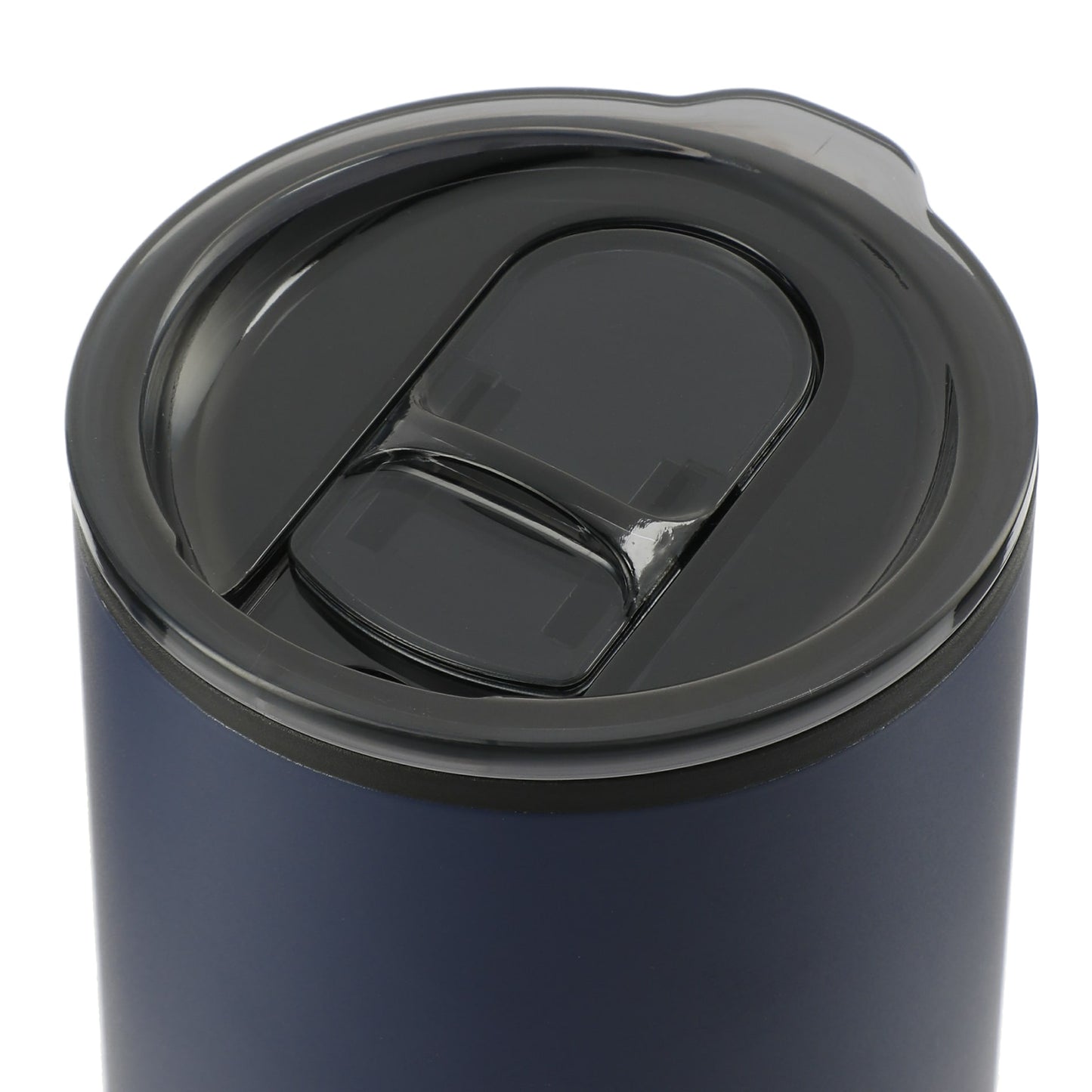 Front View of Blue Lagom 16oz Tumbler w/ SS Straw