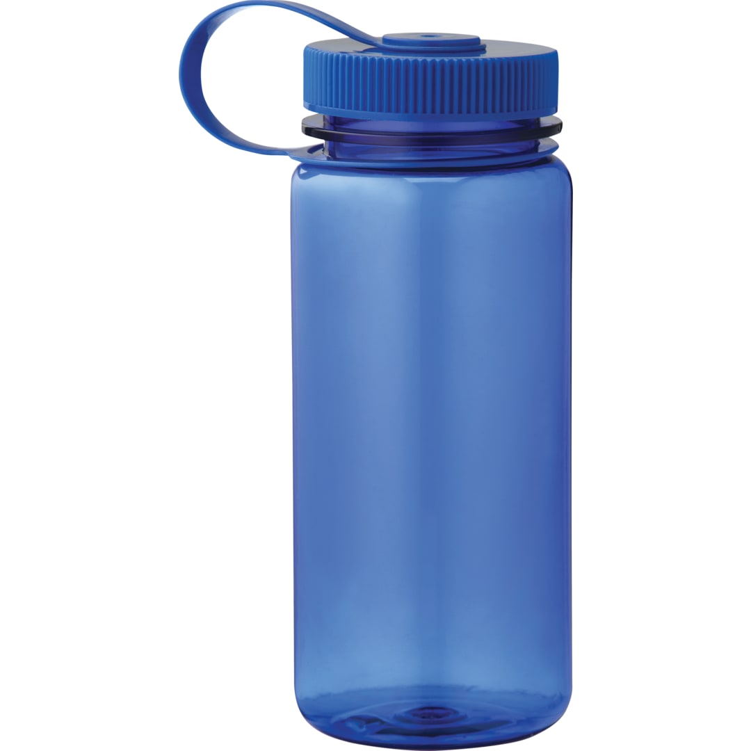 Front View of Blue Montego 21oz Sports Bottle plain