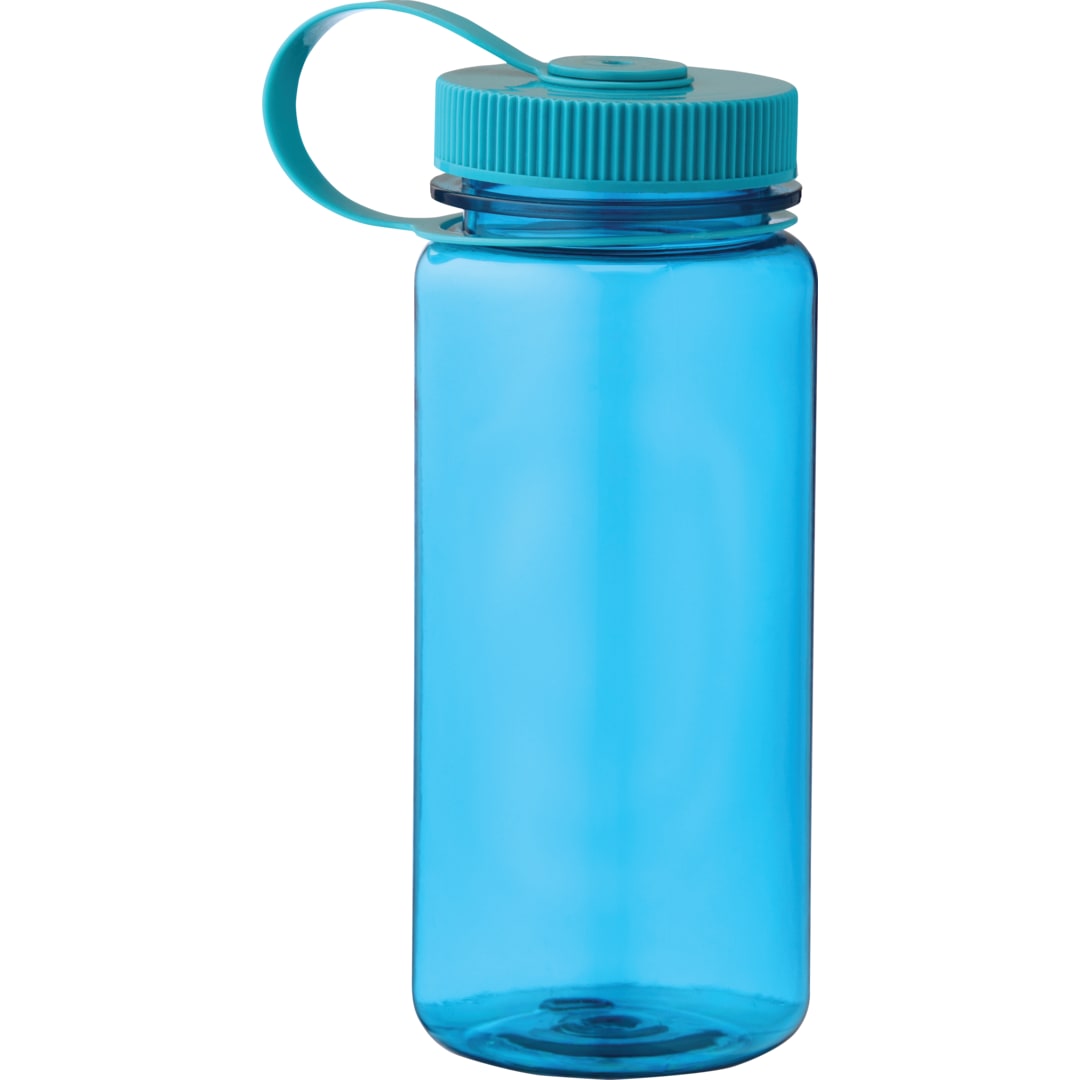 Front View of Blue Montego 21oz Sports Bottle plain