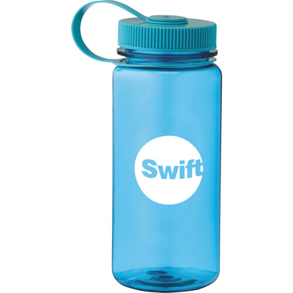 Front View of Blue Montego 21oz Sports Bottle