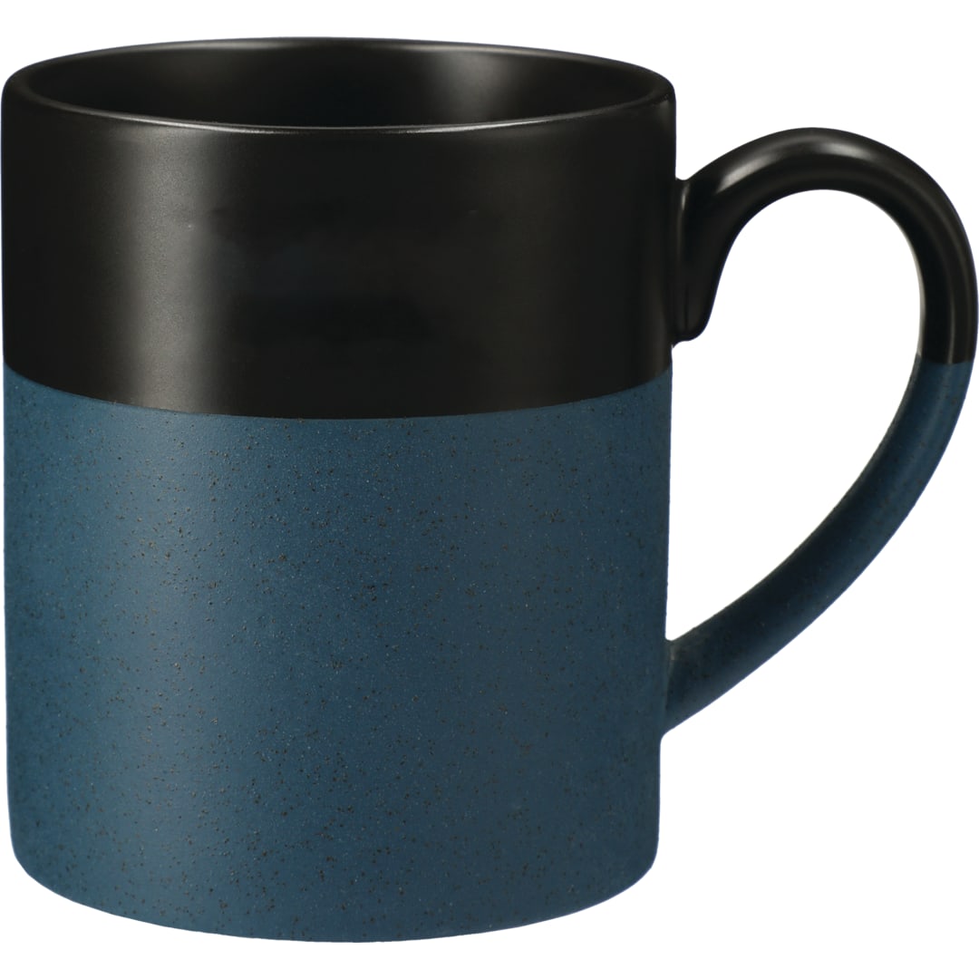 Front View of Blue Otis Ceramic Mug 15oz plain