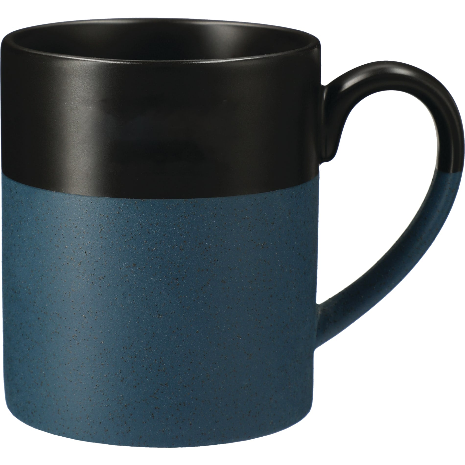 Front View of Blue Otis Ceramic Mug 15oz plain