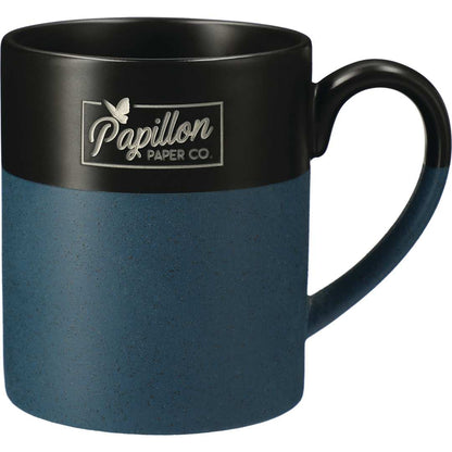 Front View of Blue Otis Ceramic Mug 15oz