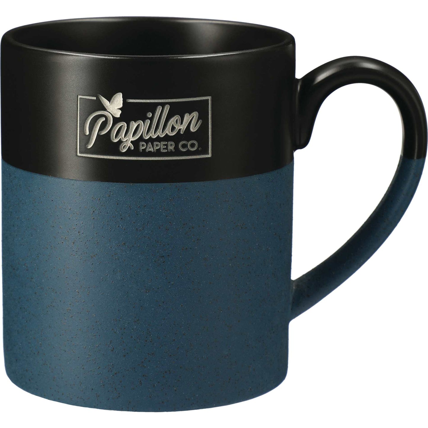 Front View of Blue Otis Ceramic Mug 15oz