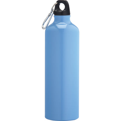 Front View of Blue Pacific 26oz Aluminum Sports Bottle plain