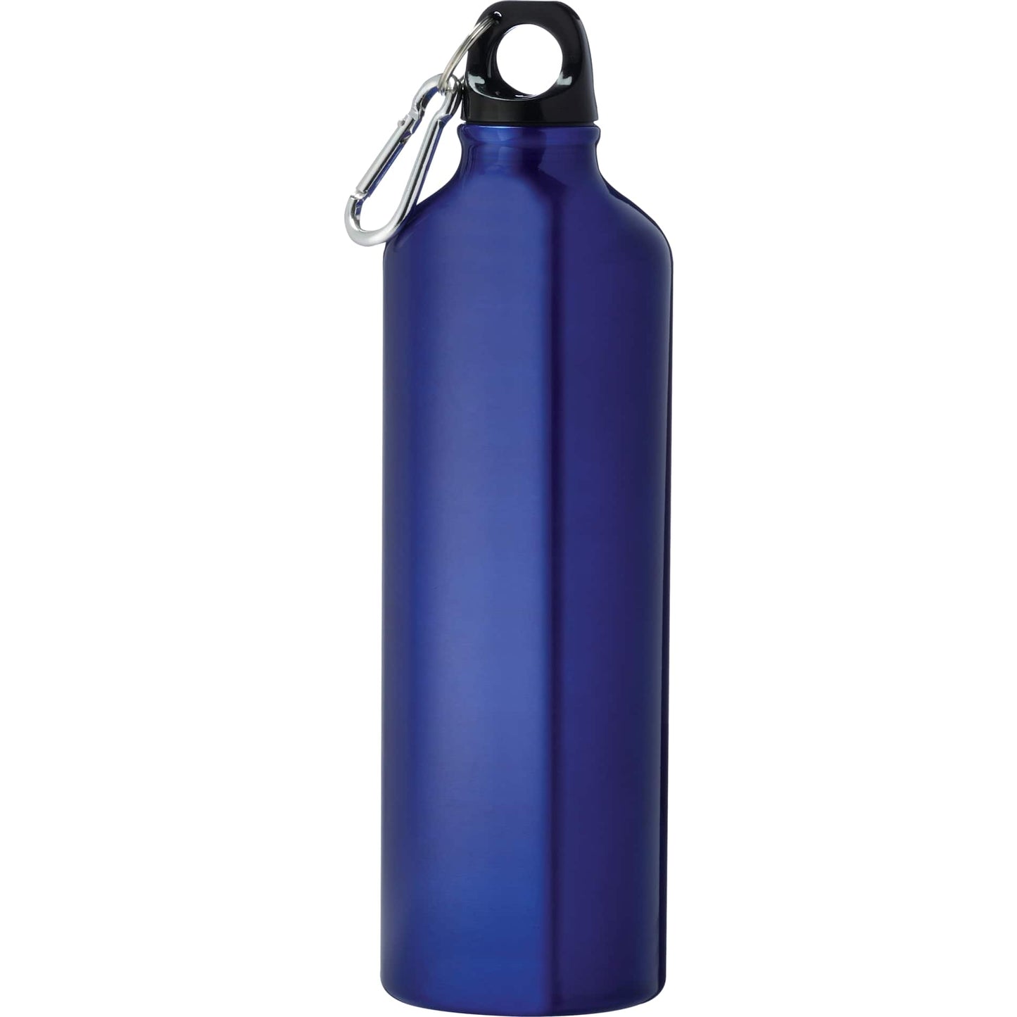 Front View of Blue Pacific 26oz Aluminum Sports Bottle plain