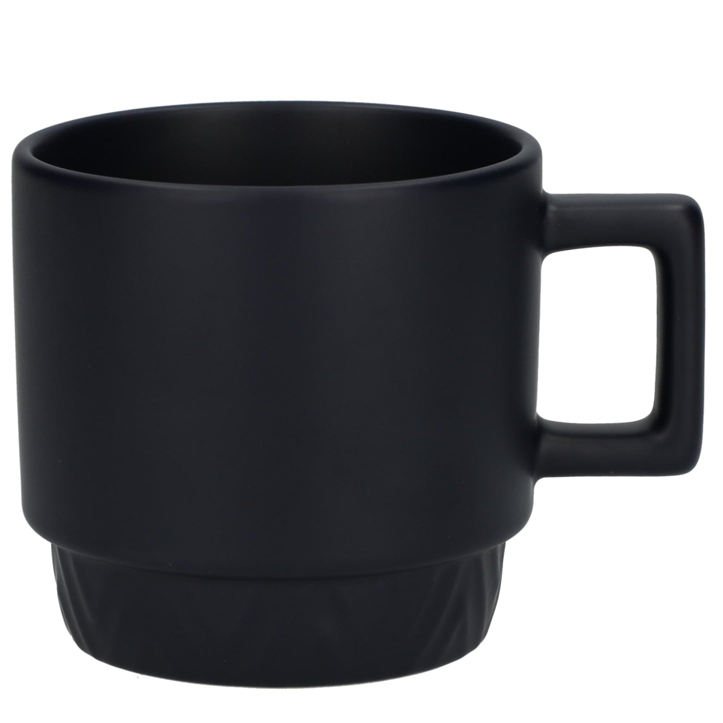 Front View of Blue Paco 12oz Ceramic Mug plain