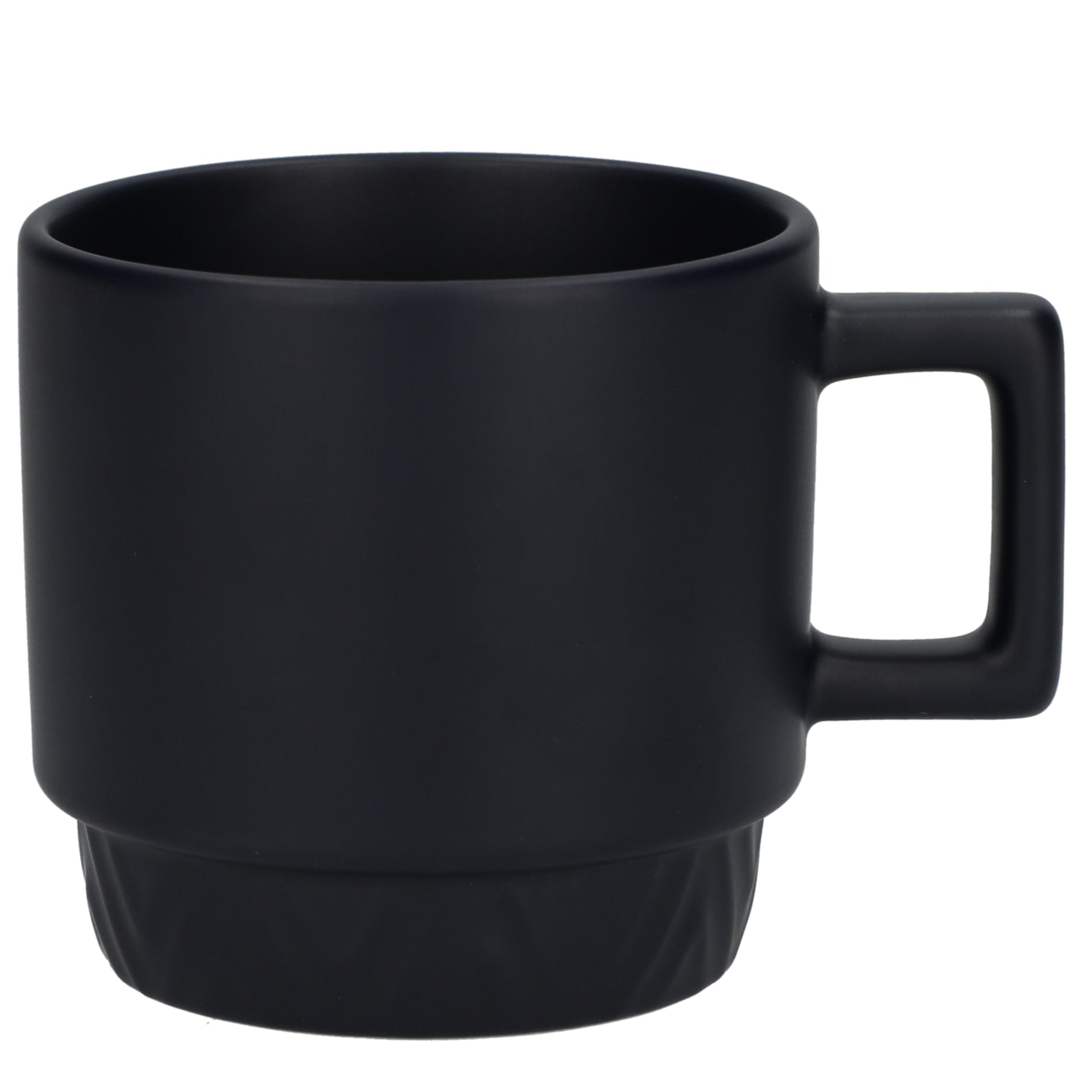Front View of Blue Paco 12oz Ceramic Mug plain