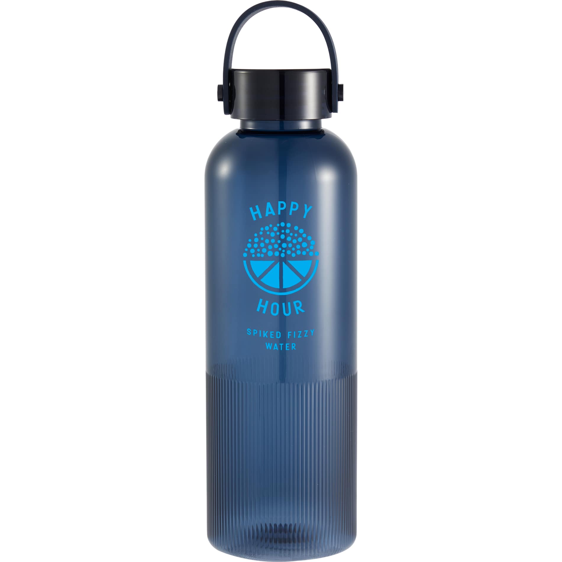 Front View of Blue Prism 24oz  Recycled Plastic Bottle