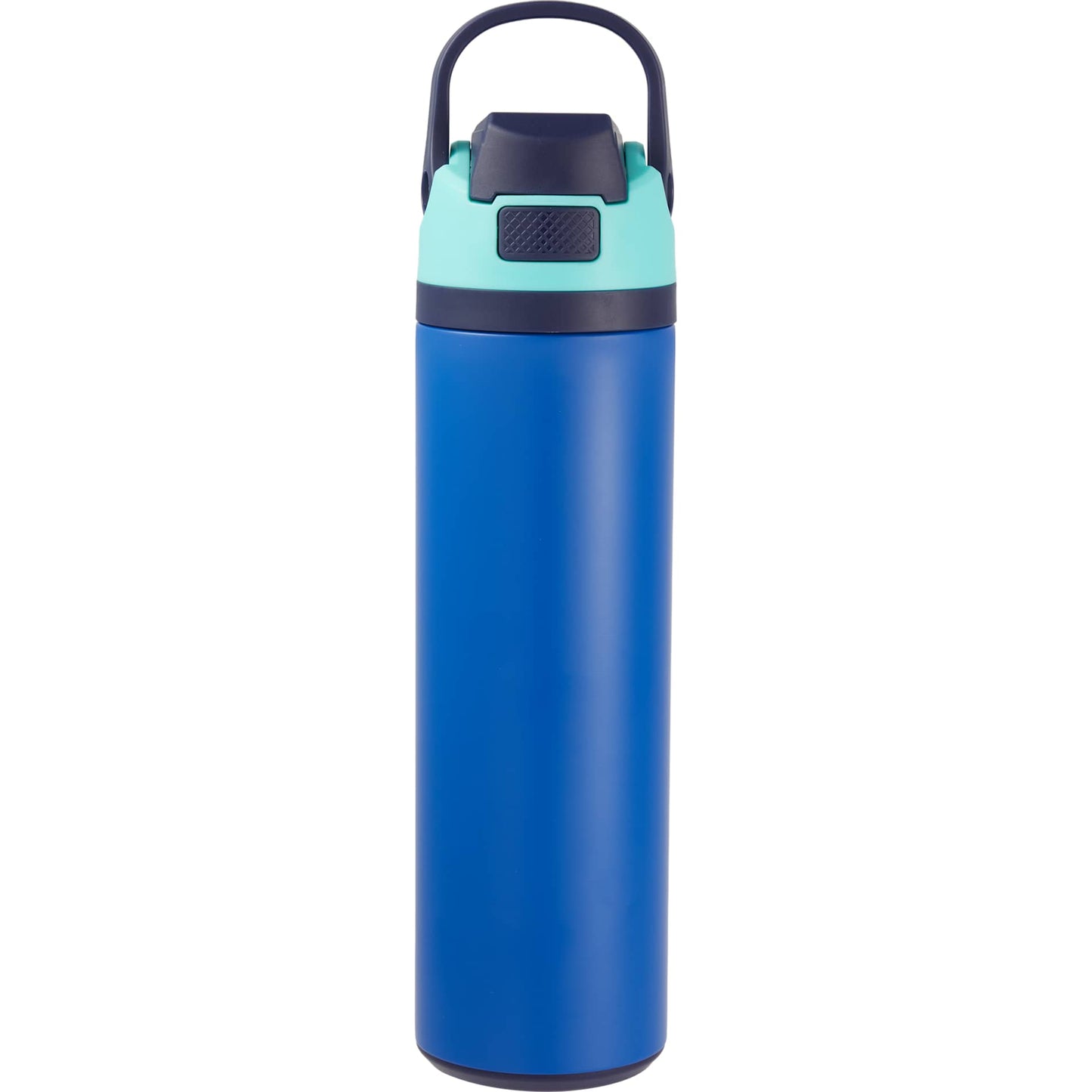 Front View of Blue Reef 24oz Vacuum Recycled Stainless-steel Bottle plain