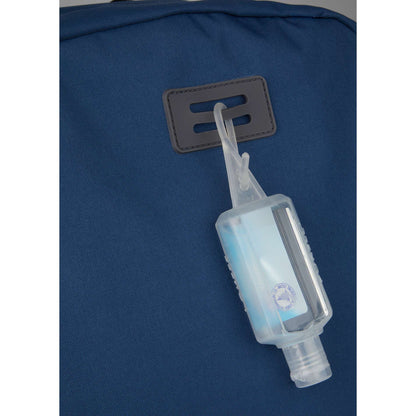Front View of Blue Ripple Recycled 15" Computer  Backpack