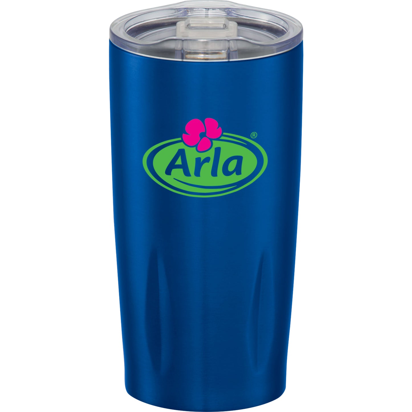 Front View of Blue Rocky 20oz Vacuum Tumbler