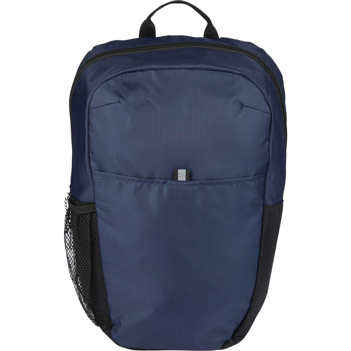 Front View of Blue Rocky Recycled 15" Computer Backpack plain