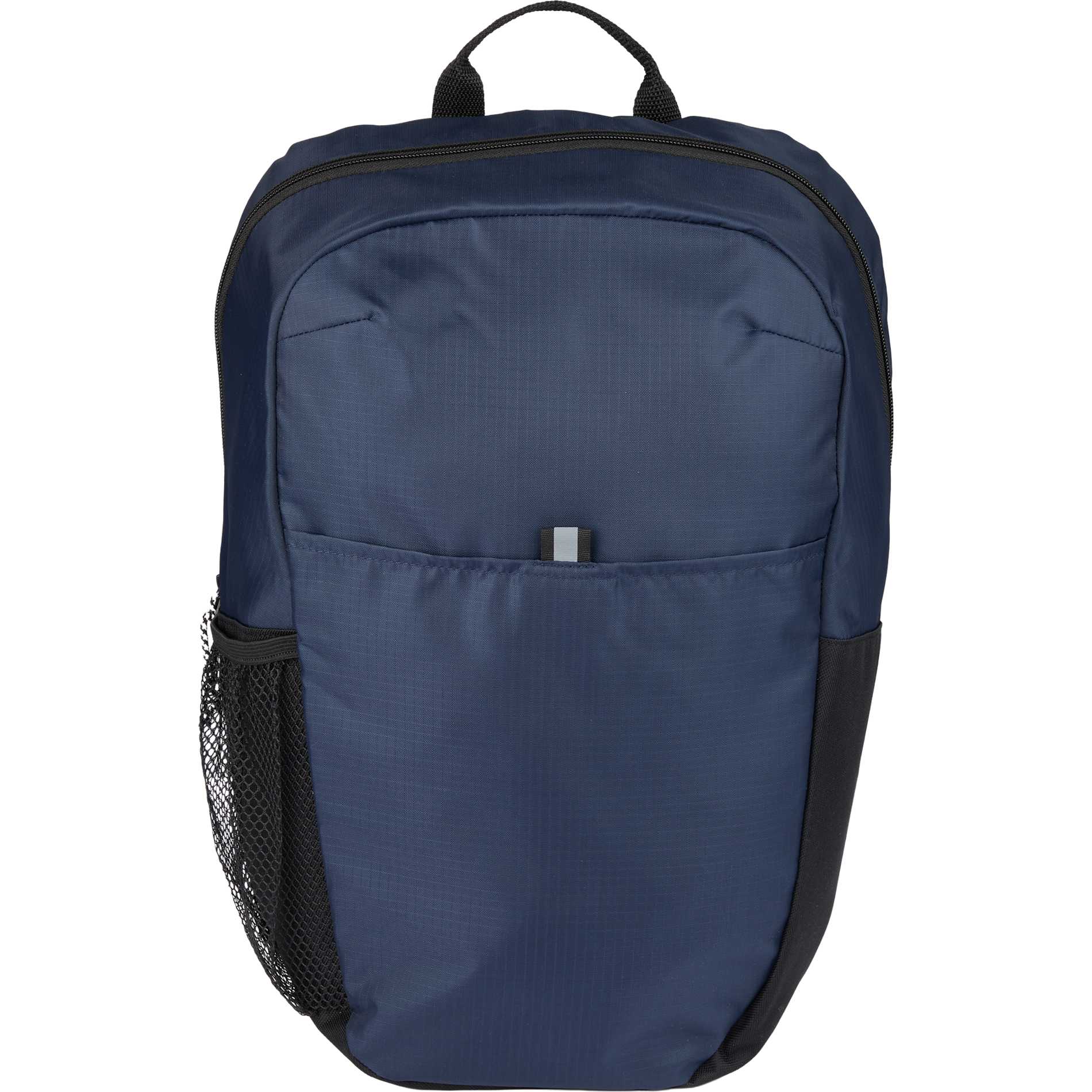 Front View of Blue Rocky Recycled 15" Computer Backpack plain