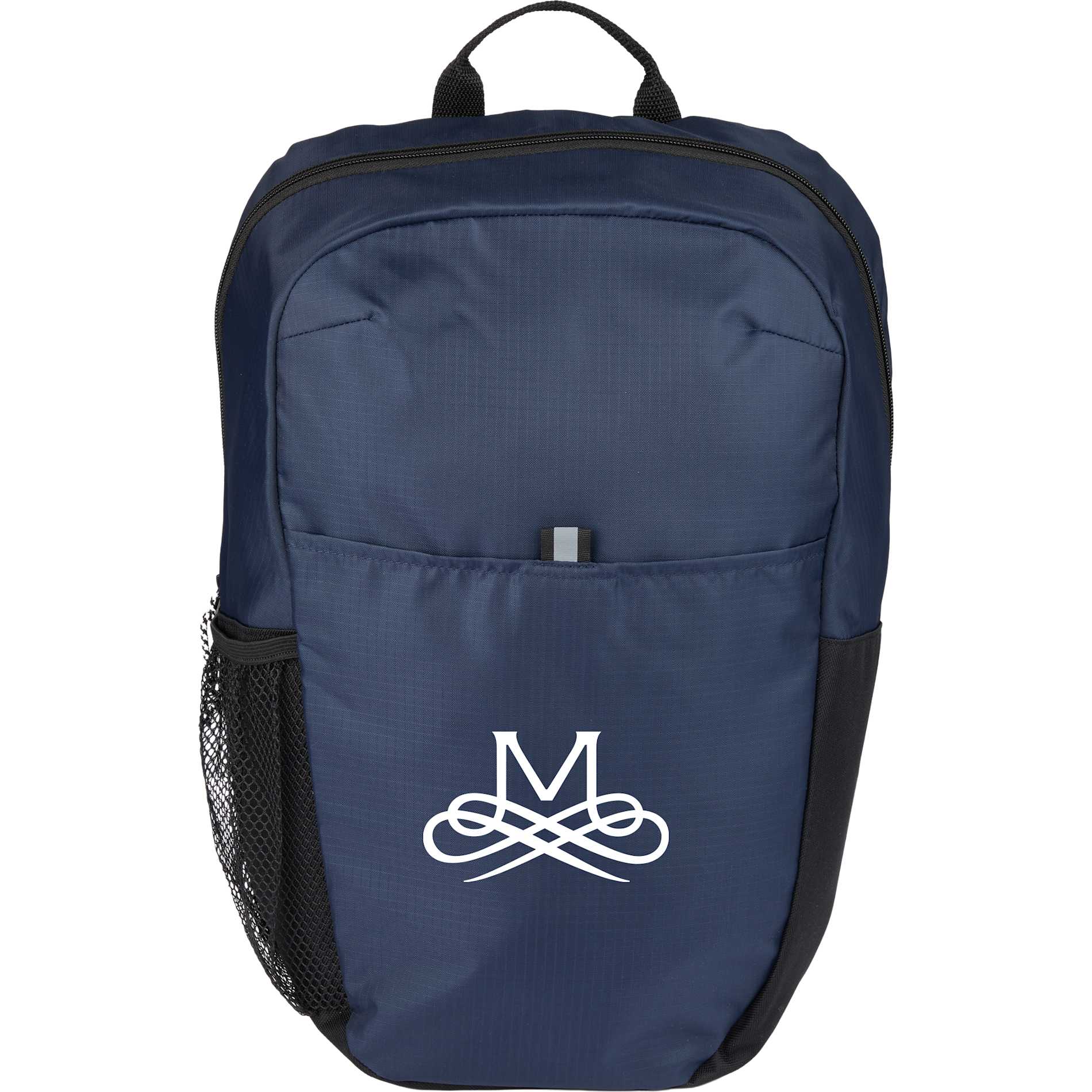 Front View of Blue Rocky Recycled 15" Computer Backpack