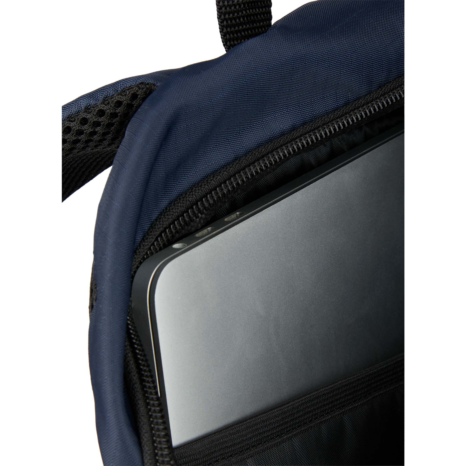 Front View of Blue Rocky Recycled 15" Computer Backpack