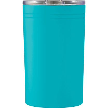 Front View of Blue Sherpa 11-oz. Vacuum Tumbler & Insulator plain