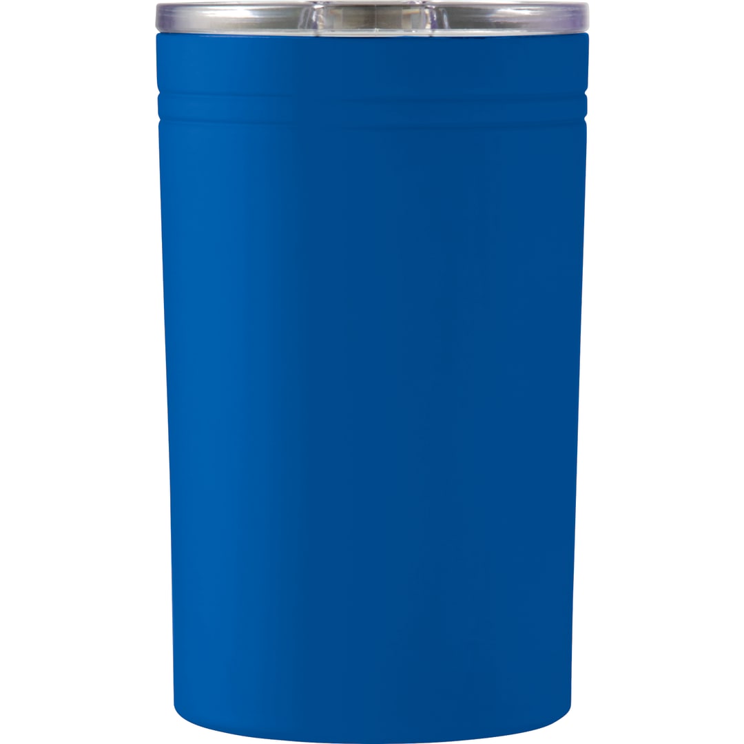 Front View of Blue Sherpa 11-oz. Vacuum Tumbler & Insulator plain