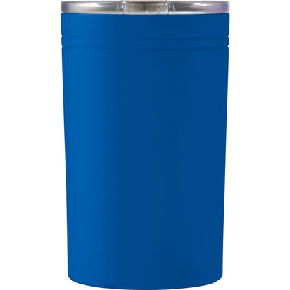 Front View of Blue Sherpa 11-oz. Vacuum Tumbler & Insulator plain
