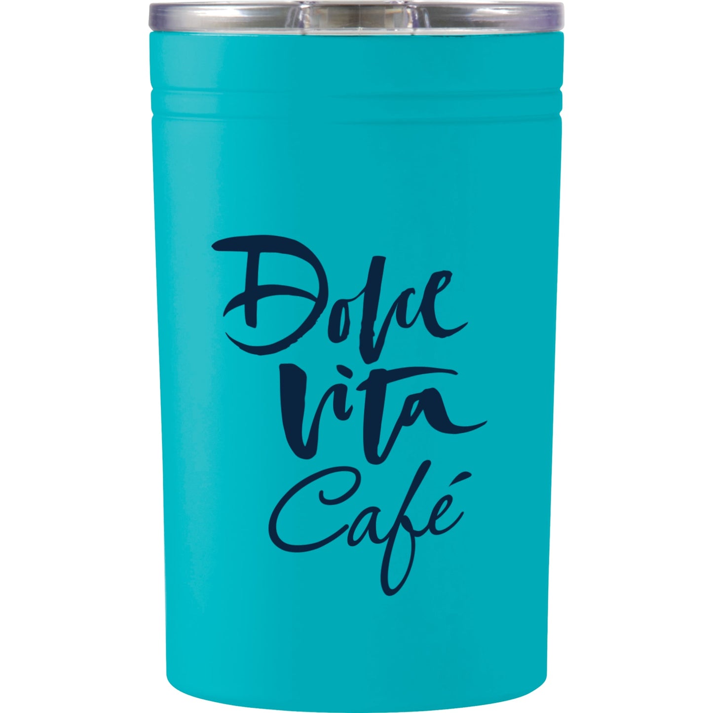 Front View of Blue Sherpa 11-oz. Vacuum Tumbler & Insulator