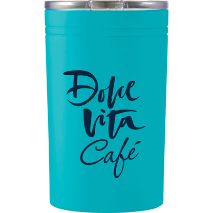 Front View of Blue Sherpa 11-oz. Vacuum Tumbler & Insulator