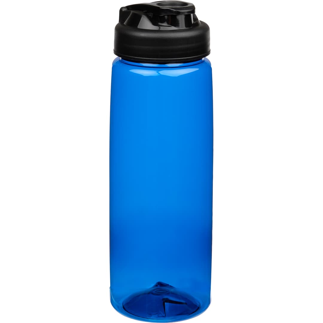 Front View of Blue Surf Bottle w/ Sip-n-Go Lid 26 oz plain