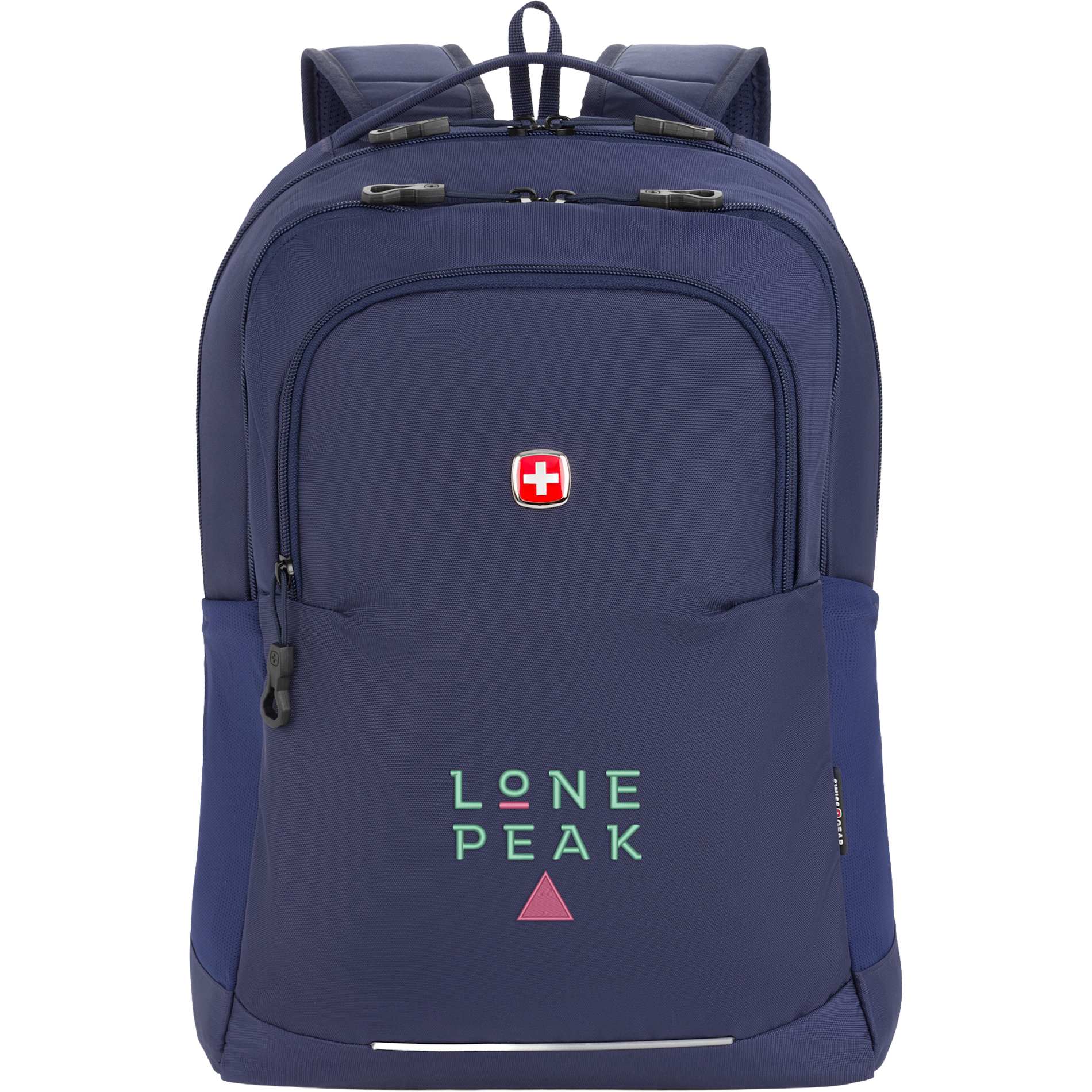 Front View of Blue Swiss Gear Ridgeline Backpack