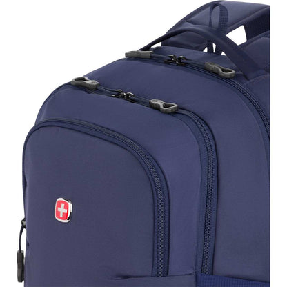 Front View of Blue Swiss Gear Ridgeline Backpack