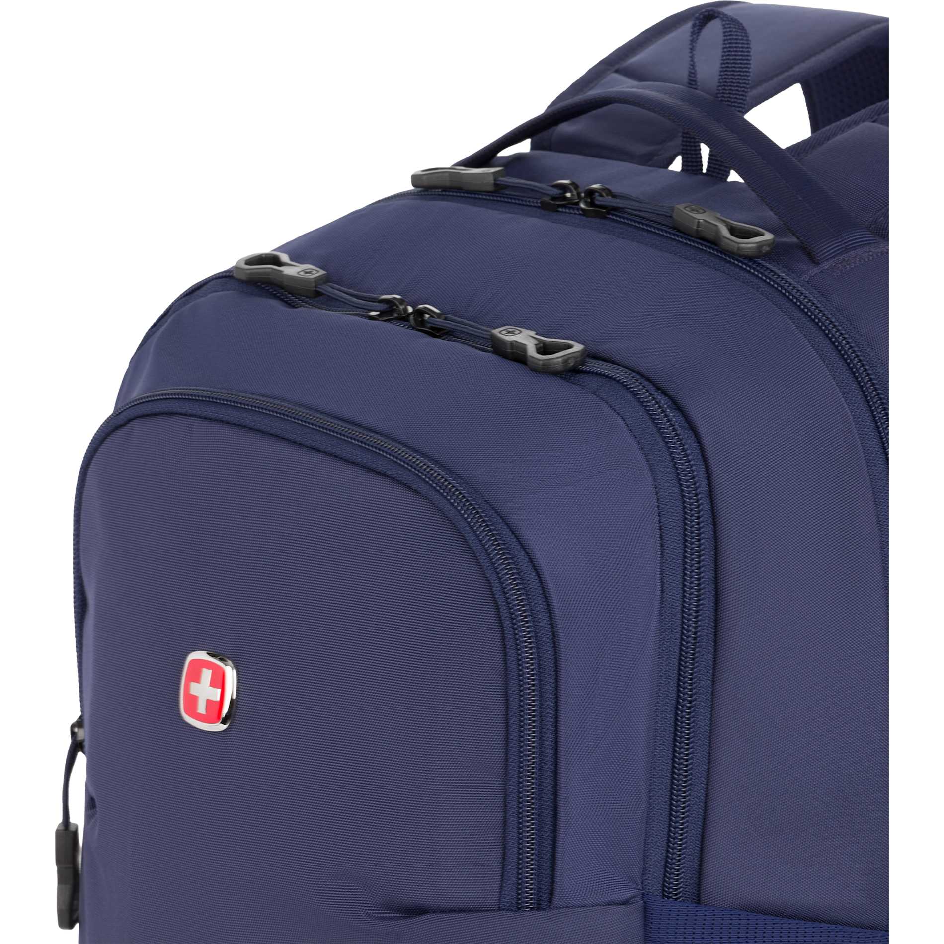 Front View of Blue Swiss Gear Ridgeline Backpack