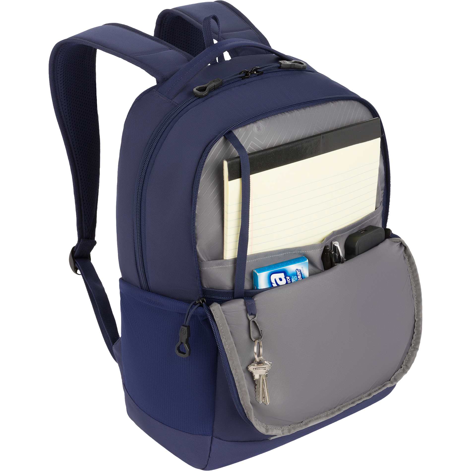Front View of Blue Swiss Gear Ridgeline Backpack