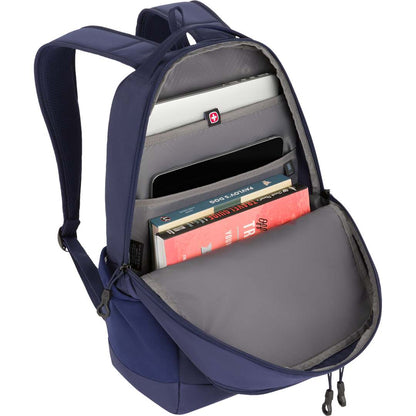 Front View of Blue Swiss Gear Ridgeline Backpack