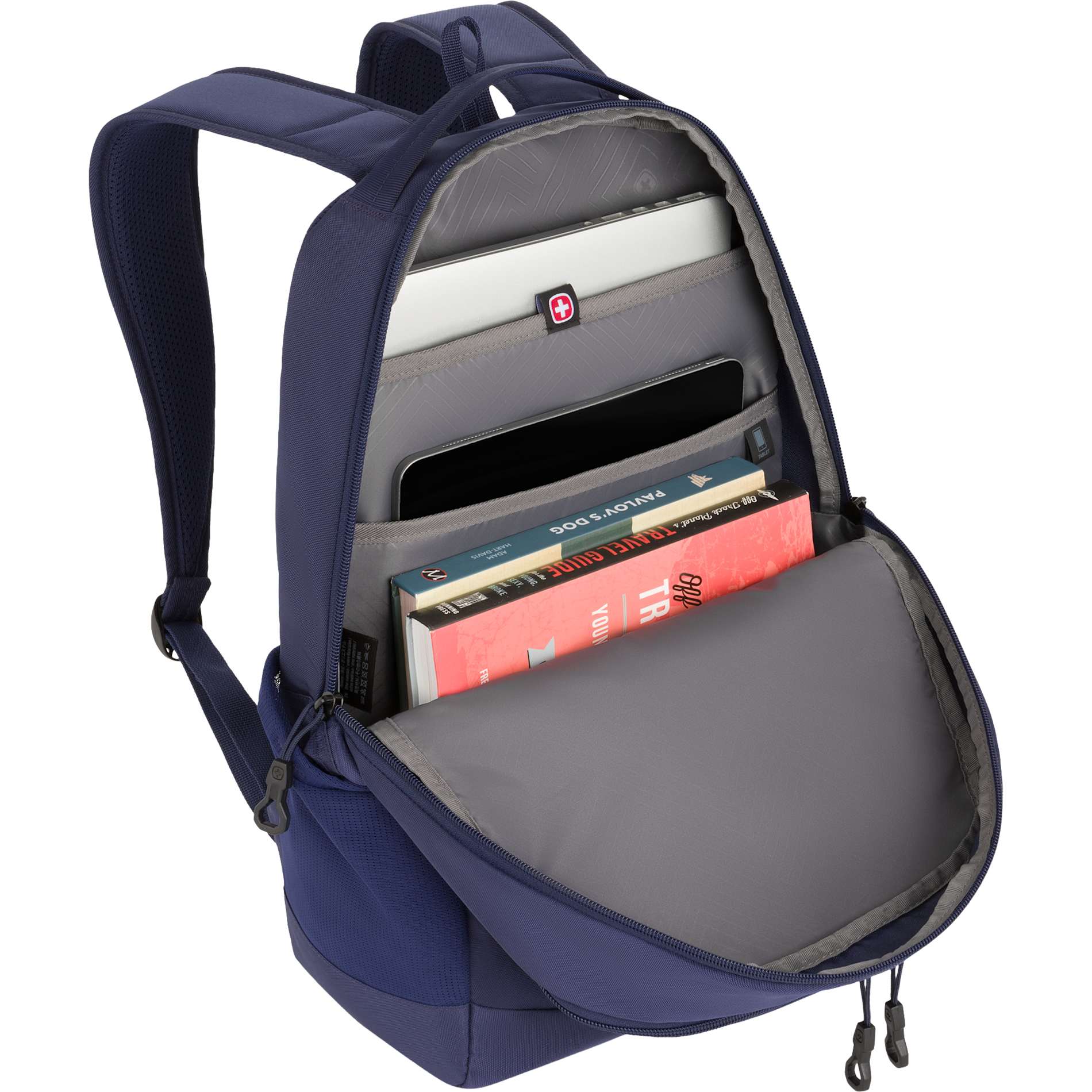 Front View of Blue Swiss Gear Ridgeline Backpack